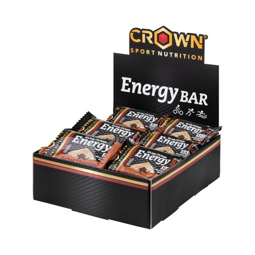 Crown Energy Bar Chocolate Salado 60G