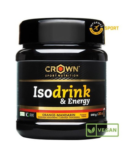 Crown Isodrink Naranja-Mandarina 640G